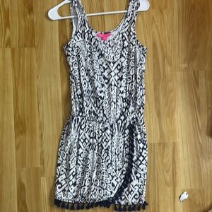 Lilly Pulitzer Blue and White romper